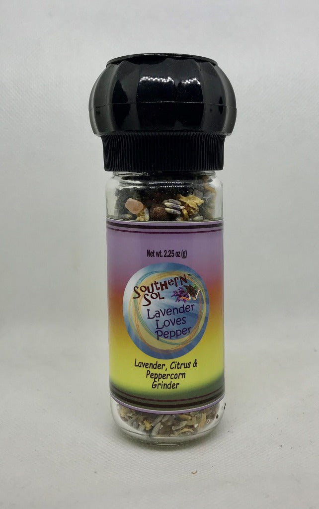 Lavender Love Pepper Grinder - Southern Sol