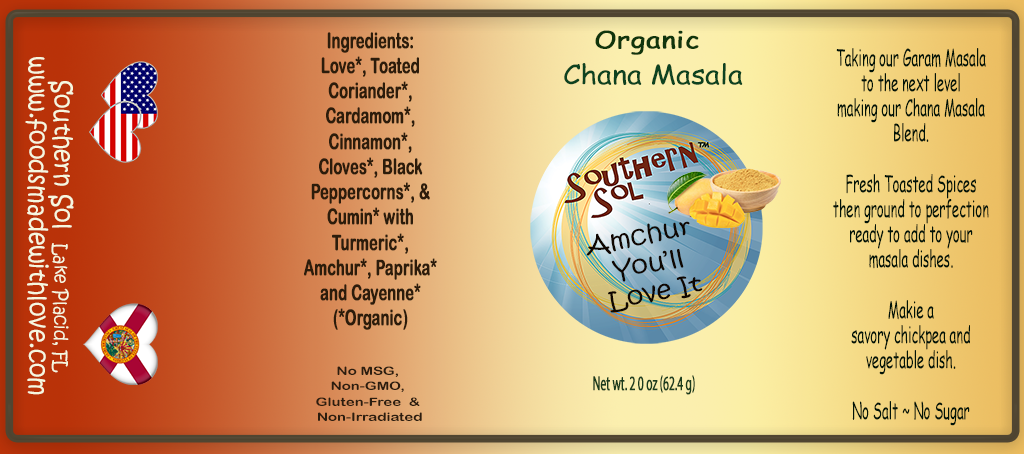 Amchur You'll Love It - Chana Masala - Southern Sol