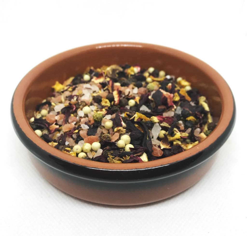 You Are My Sunshine...Citrus Hibiscus Salt Grinder - Southern Sol