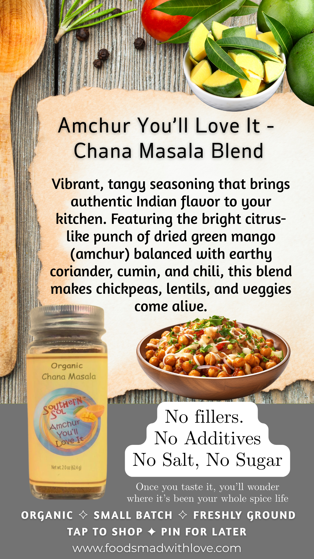 Amchur You'll Love It - Chana Masala