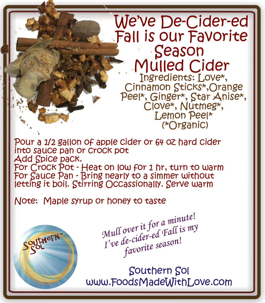 Mulling Herb Pack - Southern Sol