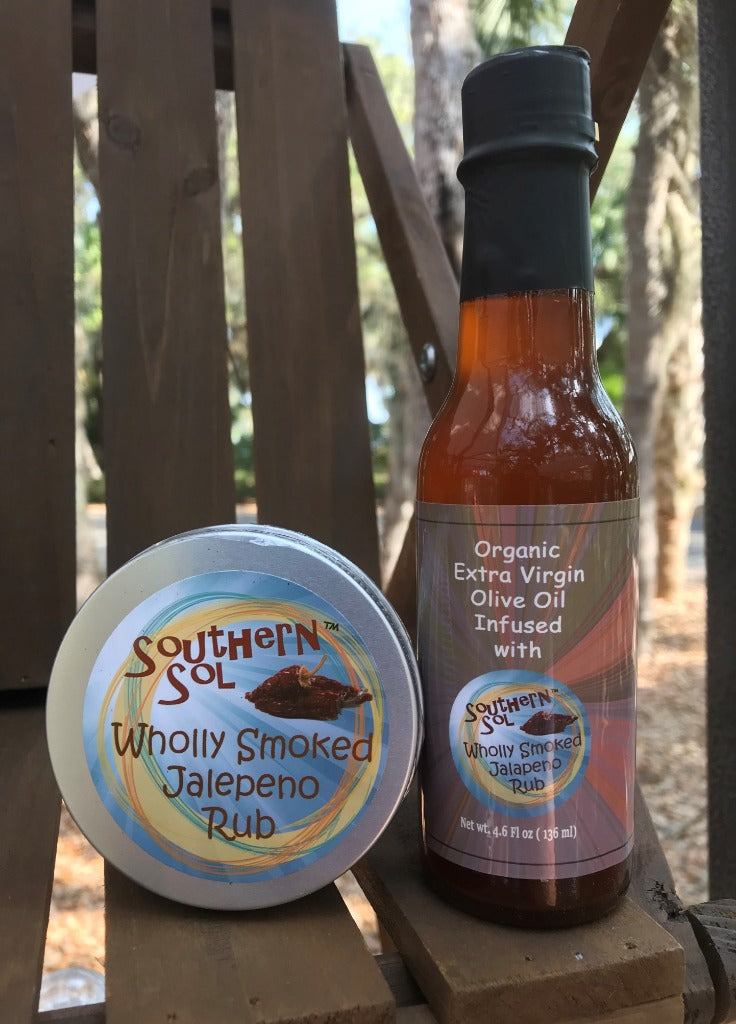 Wholly Smoked Jalapeno Infused Oil - Southern Sol