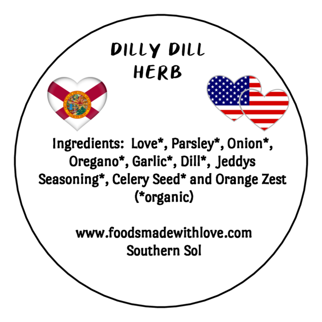 Dilly Dill Spice Mix - Southern Sol