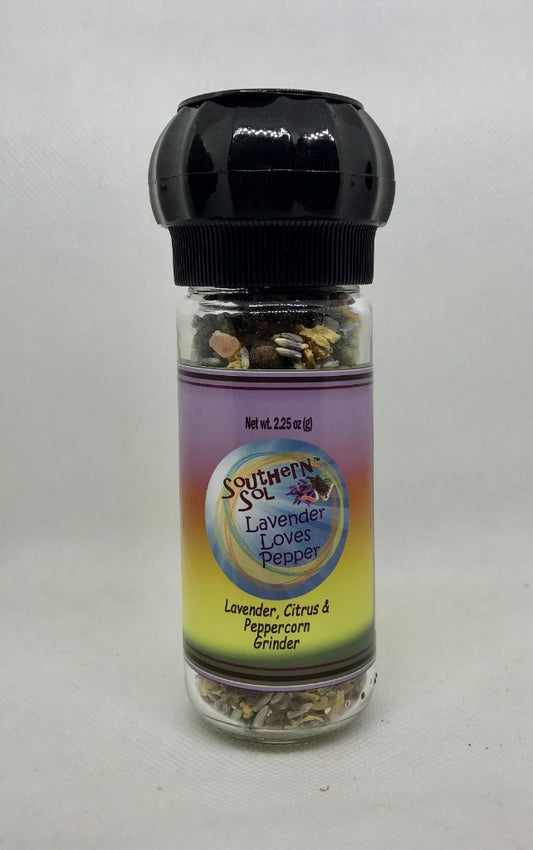 Lavender Love Pepper Grinder - Southern Sol