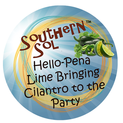 Hello-Pena Lime Bringing Cilantro to the Party - Southern Sol
