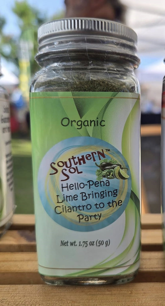 Hello-Pena Lime Bringing Cilantro to the Party - Southern Sol