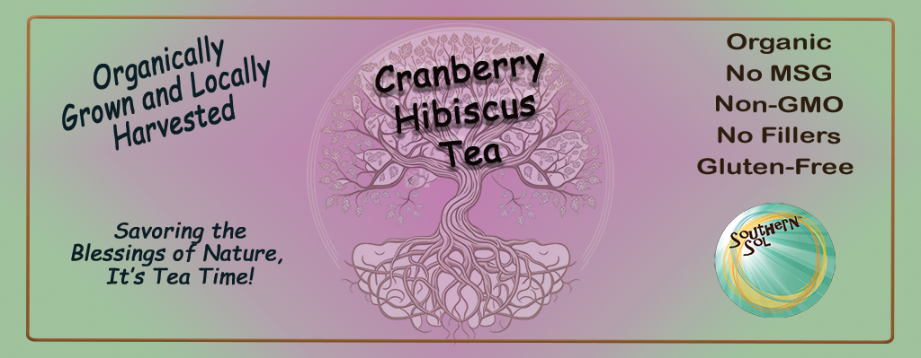 Cranberry Hibiscus Tea - Southern Sol