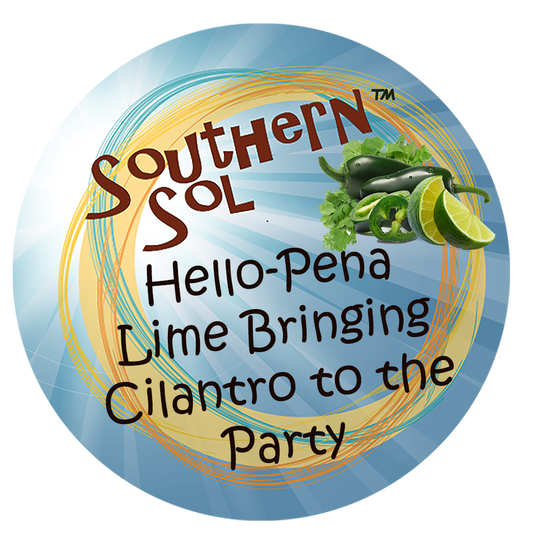Hello-Pena Lime Bringing Cilantro to the Party - Southern Sol