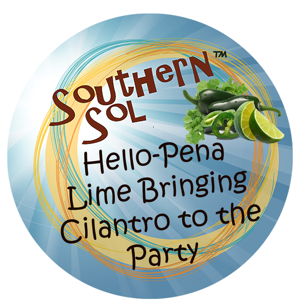 Hello-Pena Lime Bringing Cilantro to the Party - Southern Sol