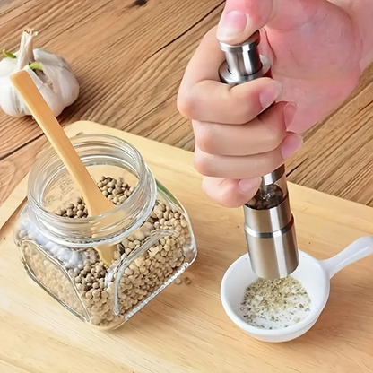Handheld Stainless Grinder with ceramic grinding mechanism - Southern Sol