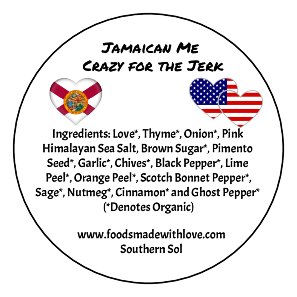 Jamaican Me Crazy for that Jerk - Southern Sol