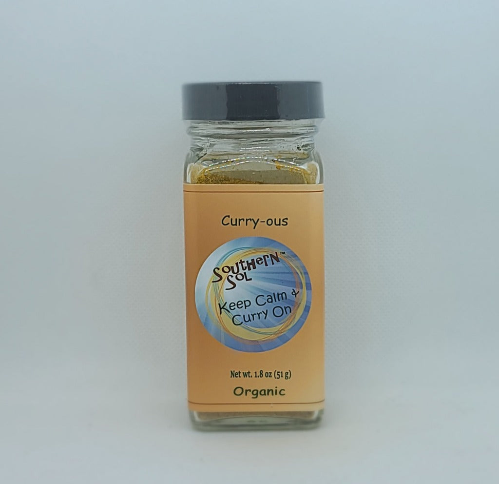 Keep Calm & Curry On Bottle - Curry Seasoning by Southern Sol
