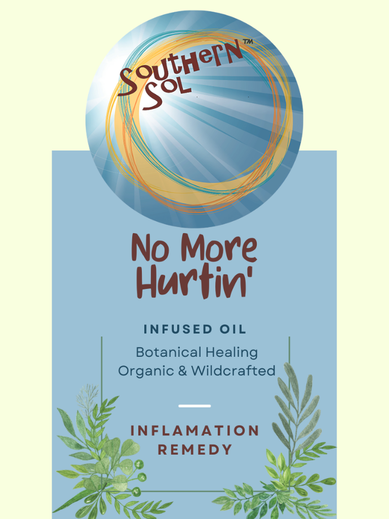 No More Hurtin Infused Oil - Southern Sol