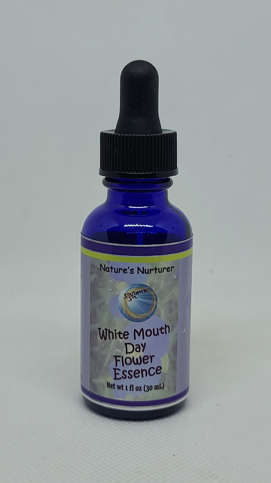 White Mouth Day Flower Essence - Southern Sol 1 oz dropper bottle
